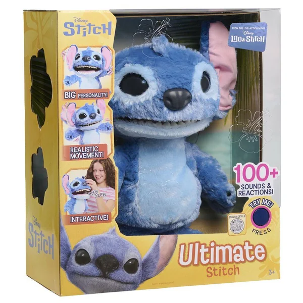 STITCH - PELUCHE INTERACTIVE ULTIMATE 43 CM - LIVE ACTION