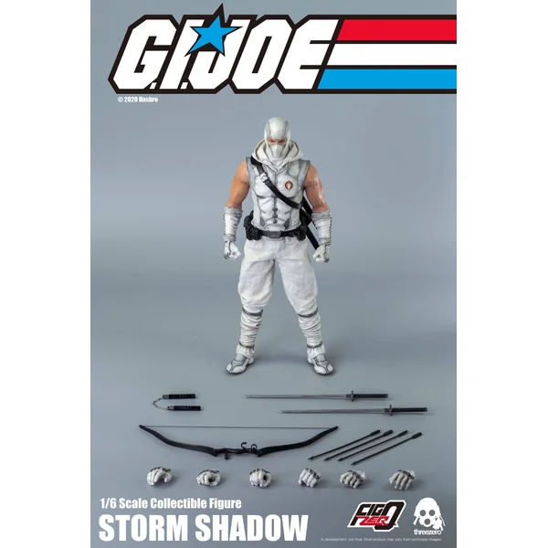 Storm Shadow figurine 1/6 G.I. Joe Figzero Threezero 30 cm