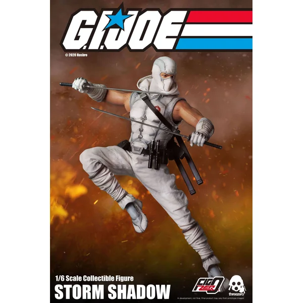 Storm Shadow figurine 1/6 G.I. Joe Figzero Threezero 30 cm