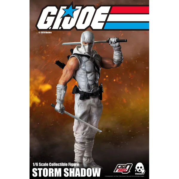 Storm Shadow figurine 1/6 G.I. Joe Figzero Threezero 30 cm
