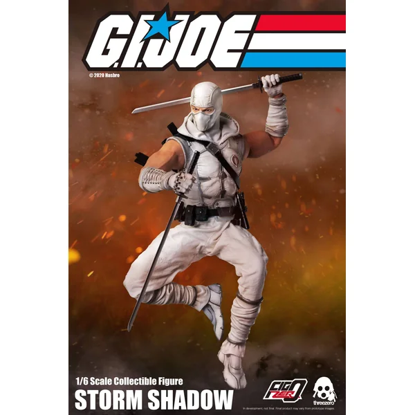 Storm Shadow figurine 1/6 G.I. Joe Figzero Threezero 30 cm
