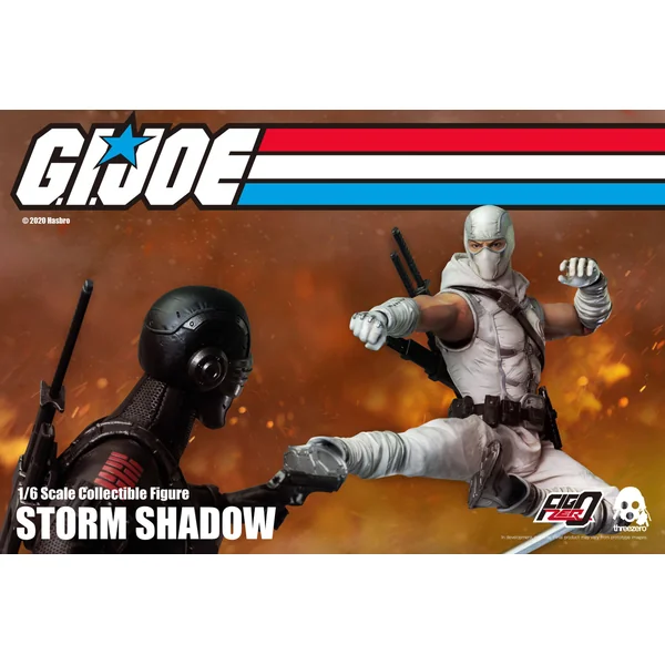Storm Shadow figurine 1/6 G.I. Joe Figzero Threezero 30 cm
