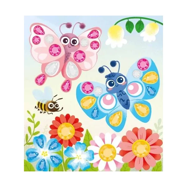 STRASS DIAMANTS PETIT LAPIN - MINI BOITE AVEC ACCESSOIRES