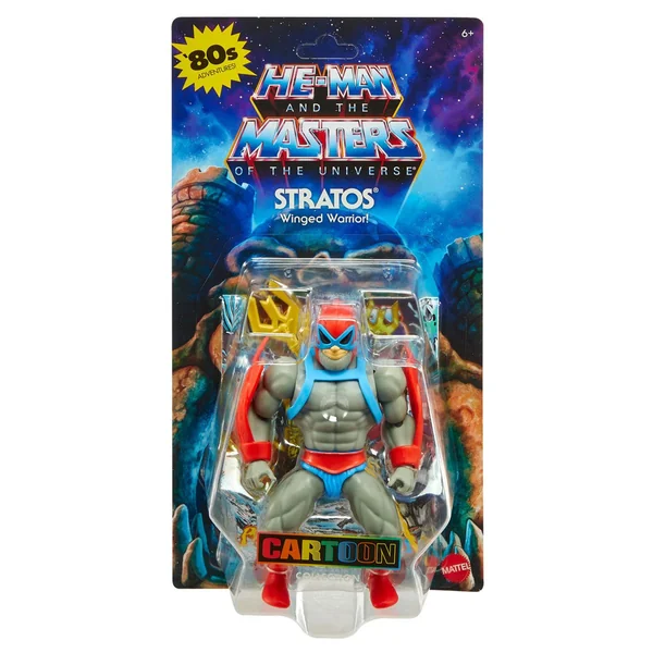 Stratos figurine Masters of the Universe Origins Cartoon Collection Mattel 14 cm