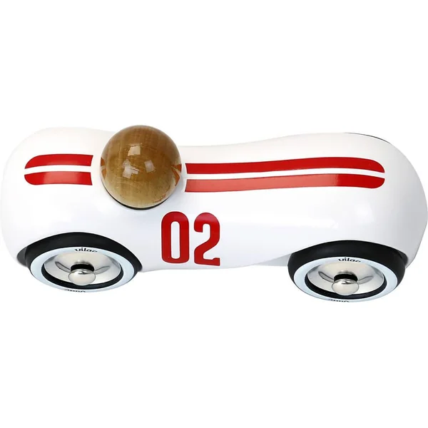 STREAMLINE VINTAGE EN BOIS - BLANC