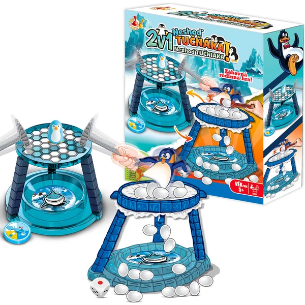 STUDO GAMES - 2v1 Ne fais pas tomber le pingouin !