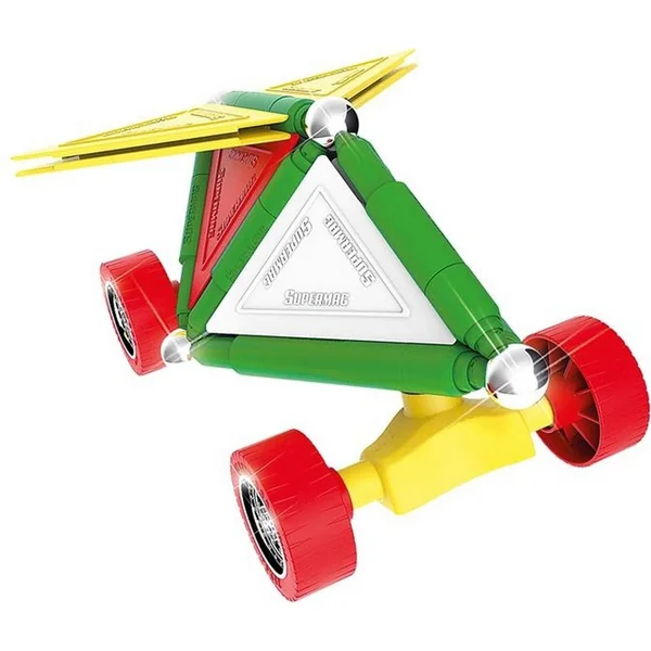 SUPERMAG jeu de construction magnétique tags roues 50pcs