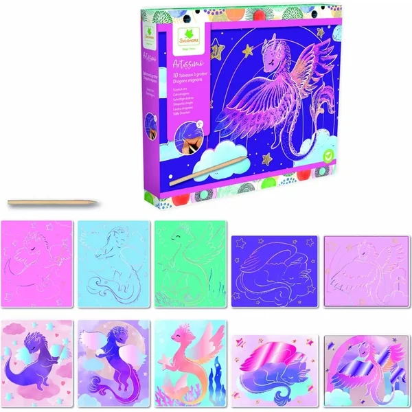 Sycomore Artissimo - grattage - Dragons