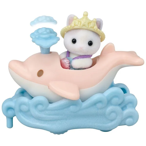 SYLVANIAN FAMILIES - LE PETIT TRAIN DE LA MER -SYLVANIAN VEHICULES