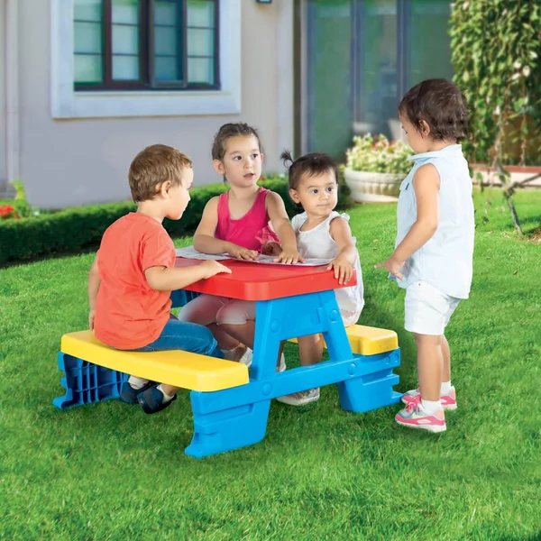TABLE DE PIQUE-NIQUE POUR 4 ENFANTS