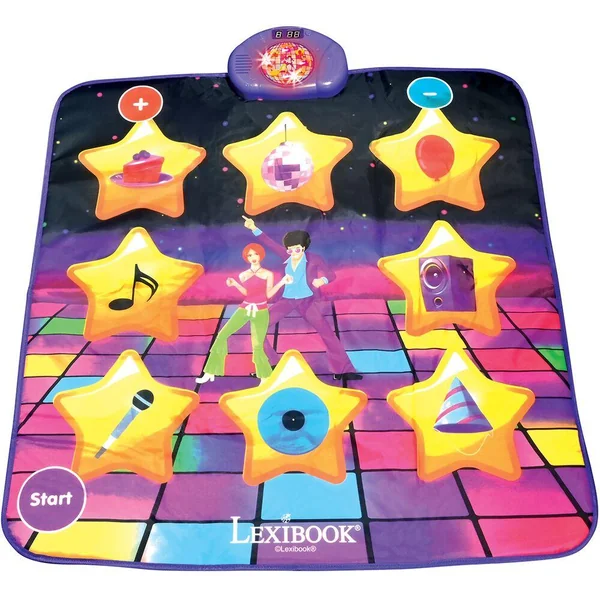 TAPIS DE DANSE BLUETOOTH ET LUMINEUX AVEC 6 MODES DE JEU