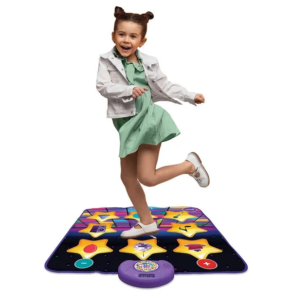TAPIS DE DANSE BLUETOOTH ET LUMINEUX AVEC 6 MODES DE JEU