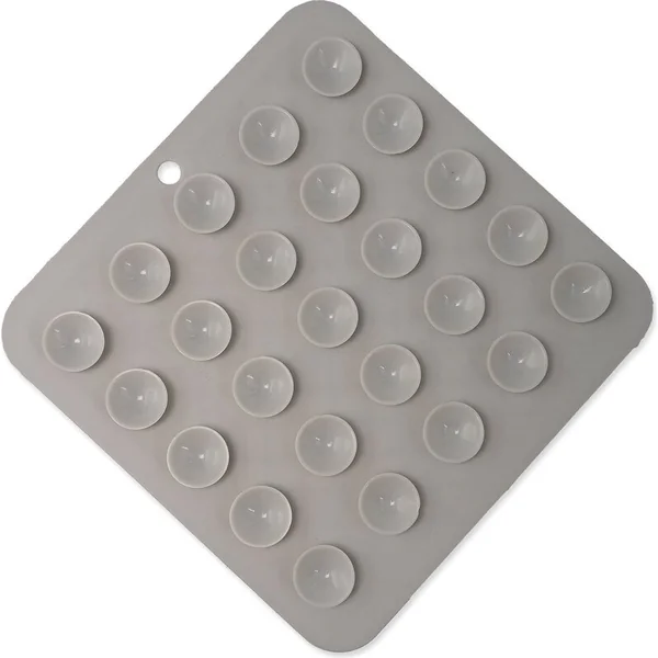 Tapis de léchage Epic Pet Lick&Snack carré gris clair 20x20cm