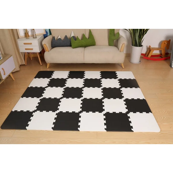 Tapis en mousse puzzle Luno 150x180 cm Black Kinderkraft 2020
