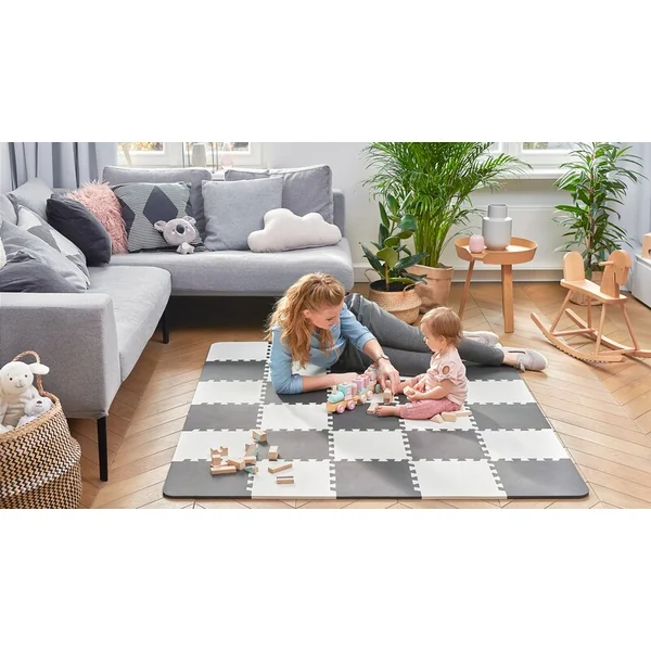 Tapis en mousse puzzle Luno 150x180 cm Black Kinderkraft 2020