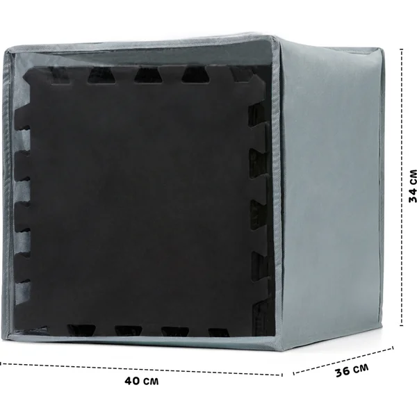 Tapis en mousse puzzle Luno 150x180 cm Black Kinderkraft 2020