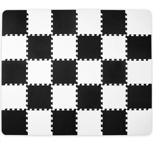 Tapis en mousse puzzle Luno 150x180 cm Black Kinderkraft 2020