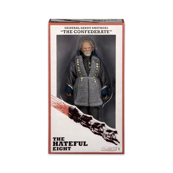 TARANTINO, THE HATEFUL EIGHT / LES HUIT SALOPARDS: assortiment de 8 figurines "retro" articulées 20 cm