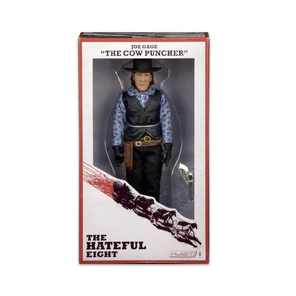 TARANTINO, THE HATEFUL EIGHT / LES HUIT SALOPARDS: assortiment de 8 figurines "retro" articulées 20 cm