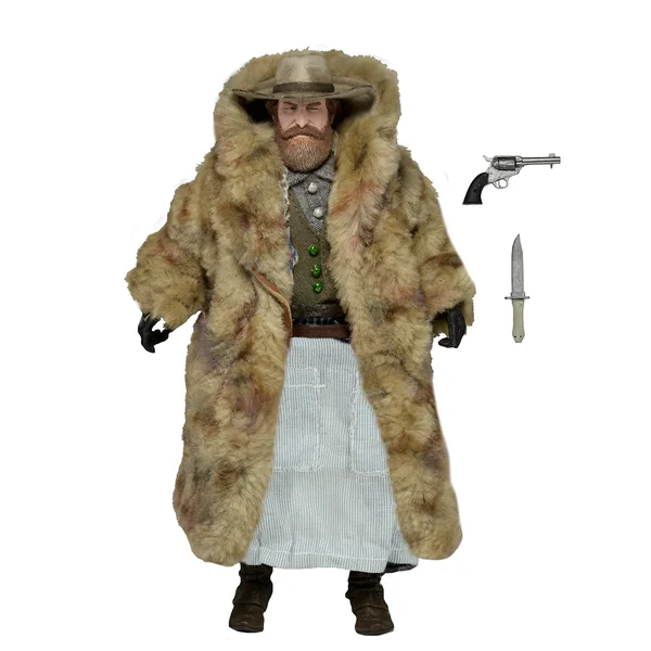 TARANTINO, THE HATEFUL EIGHT / LES HUIT SALOPARDS: assortiment de 8 figurines "retro" articulées 20 cm