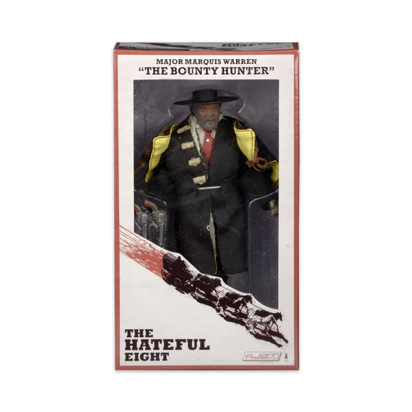 TARANTINO, THE HATEFUL EIGHT / LES HUIT SALOPARDS: assortiment de 8 figurines "retro" articulées 20 cm