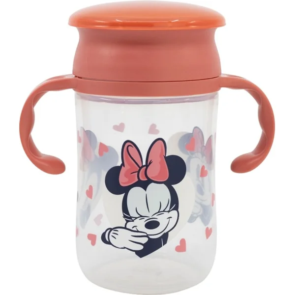 Tasse d'apprentissage anti-fuite 360, Minnie