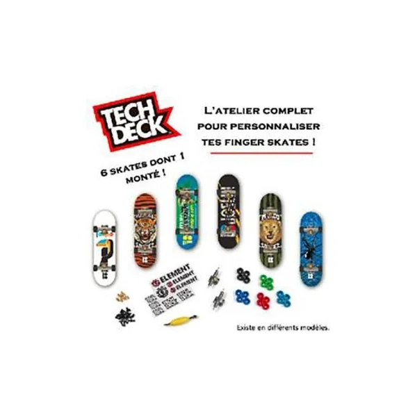 TECH DECK – SKATE SHOP BONUS PACK FINGER SKATE