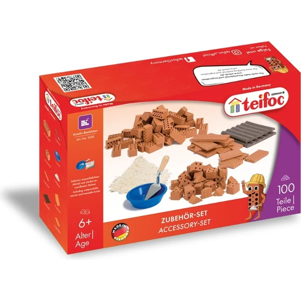 TEIFOC kit de construction Set d'accessoires 100 pièces