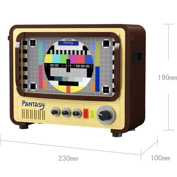 TELEVISION RETRO 1960S A CONSTRUIRE