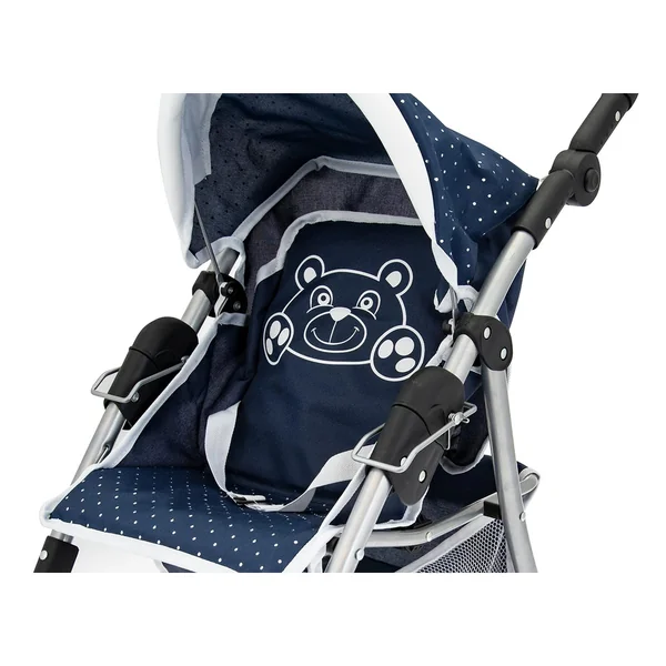 Teorema - Dolls Playsets - Deluxe Doll Stroller - Adjustable Handle - 3 Yrs