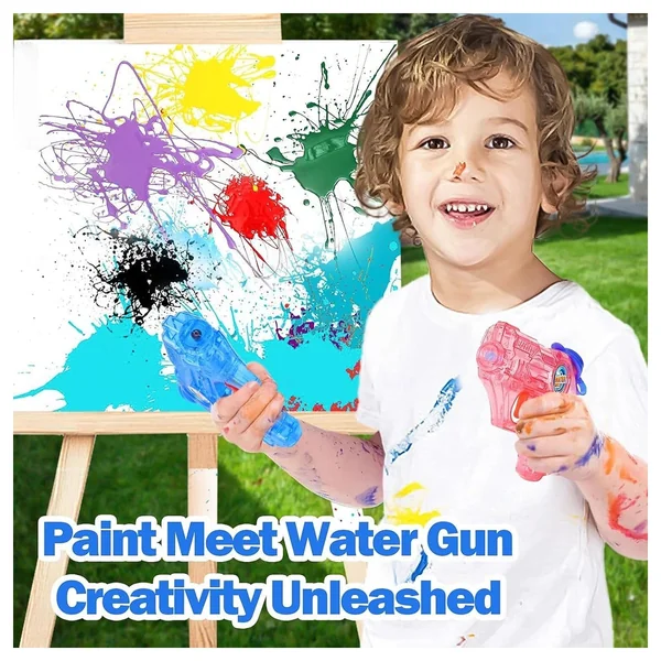 Teorema - Outdoor Play Equipment - Pocket Water Pistol - Neon Colours - 3+ Years