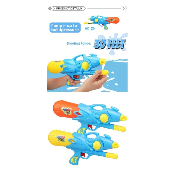 Teorema - Outdoor Play Equipment - Super Pump Soaker Water Blaster - 36cm - 3+ Years - High-Capacity Fun