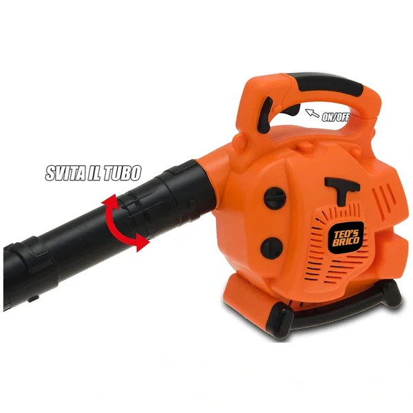 Teorema - Teos Professional Toy Leaf Blower - Pretend Professions & Role Playing