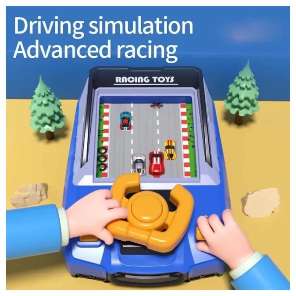 Teorema - Toy Playsets - Pilotino Broom Broom Racing Game - Red - 3+ Years - STEM Learning