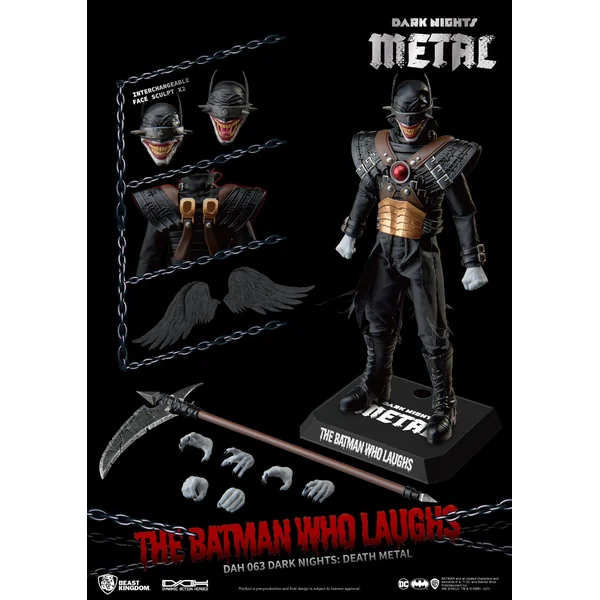 The Batman Who Laughs figurine DC Comics Dynamic Action Heroes Beast Kingdom 20 cm
