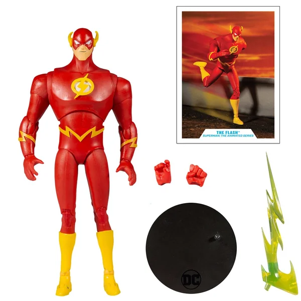 The Flash figurine Superman The Animated Series McFarlane Toys 18 cm