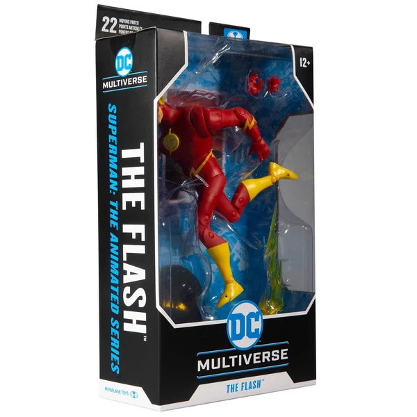 The Flash figurine Superman The Animated Series McFarlane Toys 18 cm