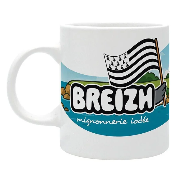THE GOOD GIFT - MUG - 320 ML - MOUETTE BREIZH KAWAII - BOITE X2
