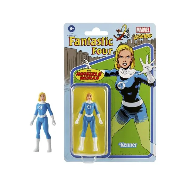 The Invisible Woman figurine Marvel Legends Retro Collection Series Hasbro 10 cm