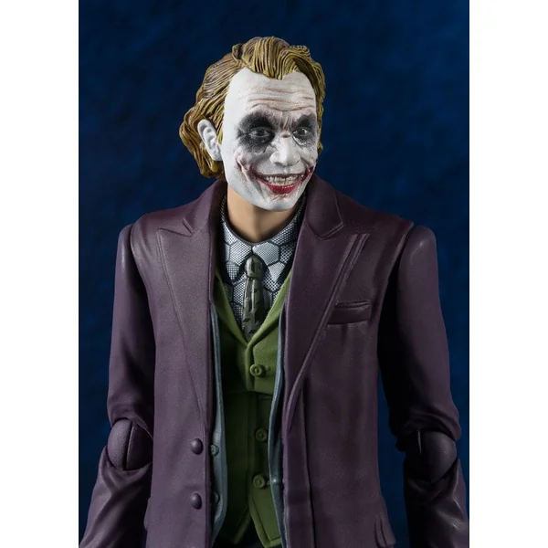 THE JOKER FIGURINE BATMAN THE DARK KNIGHT TAMASHII NATIONS 16 CM