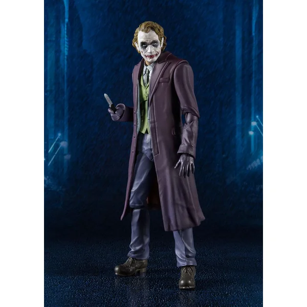 THE JOKER FIGURINE BATMAN THE DARK KNIGHT TAMASHII NATIONS 16 CM