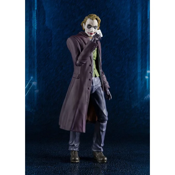 THE JOKER FIGURINE BATMAN THE DARK KNIGHT TAMASHII NATIONS 16 CM