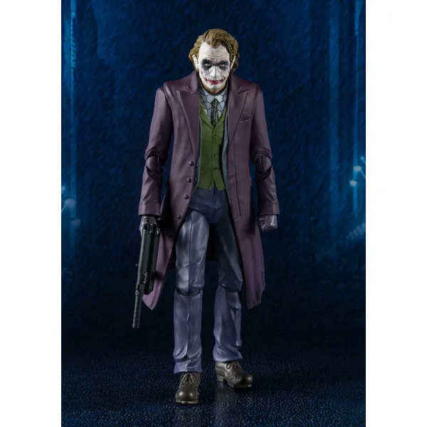 THE JOKER FIGURINE BATMAN THE DARK KNIGHT TAMASHII NATIONS 16 CM