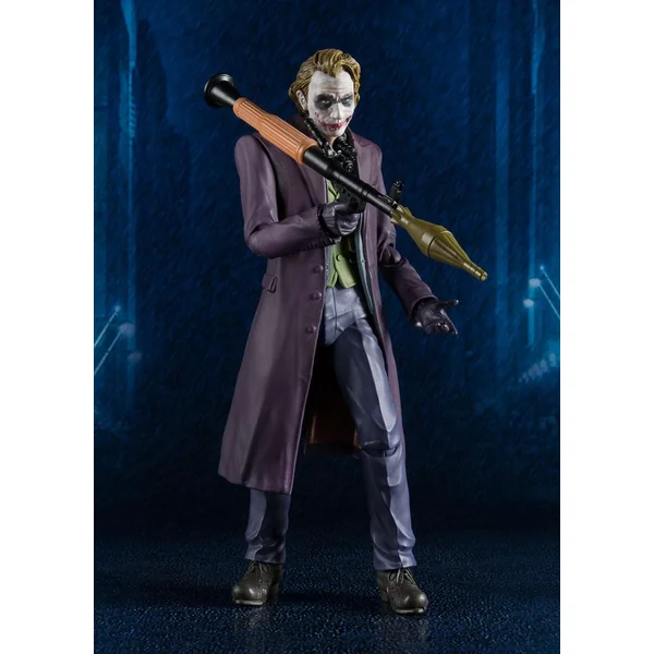 THE JOKER FIGURINE BATMAN THE DARK KNIGHT TAMASHII NATIONS 16 CM