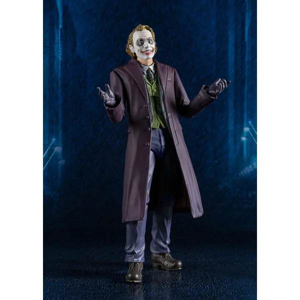 THE JOKER FIGURINE BATMAN THE DARK KNIGHT TAMASHII NATIONS 16 CM