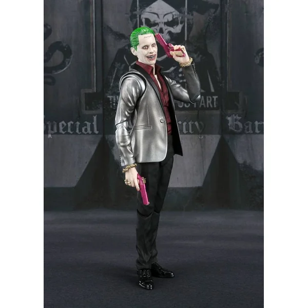 THE JOKER FIGURINE SUICIDE SQUAD TAMASHII NATIONS 15 CM