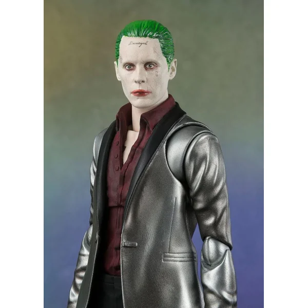 THE JOKER FIGURINE SUICIDE SQUAD TAMASHII NATIONS 15 CM