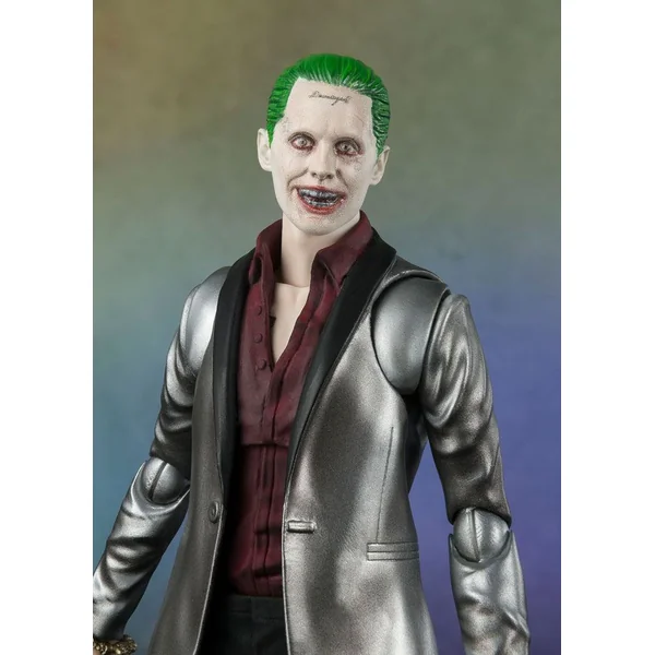 THE JOKER FIGURINE SUICIDE SQUAD TAMASHII NATIONS 15 CM
