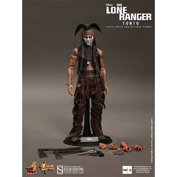 THE LONE RANGER: TONTO, MOVIE MASTERPIECE MMS 217 - figurine articulée 1/6 30 cm