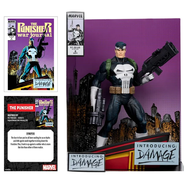 The Punisher statuette PVC 1/6 The Punisher War Journal #8 Marvel Collection McFarlane Toys 26 cm